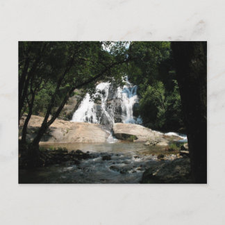 Stunning waterfall in South Africa Postcard