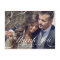 Stunningly Scripted Wedding Photo Thank You Card