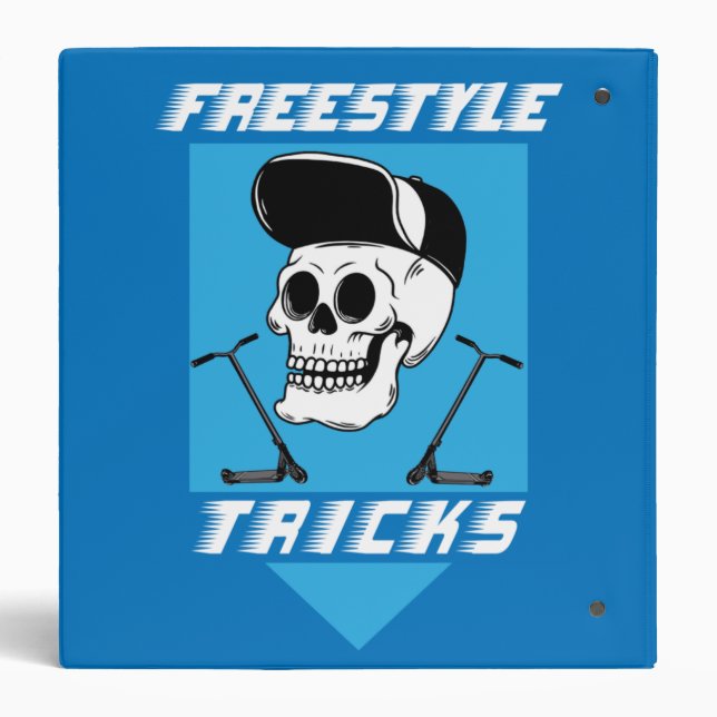 Stunt Scooter Free Rider Tricks Binder (Back)