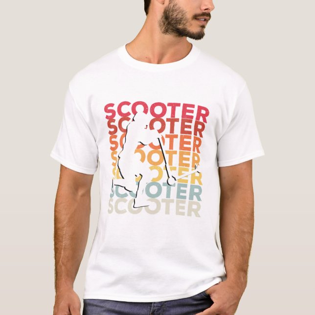 Stunt Scooter Kids T-Shirt (Front)