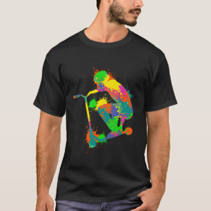 Stunt Scooter Rider Youth T-Shirt