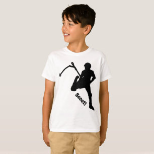 Stunt-Scooter Silhouette Kids Apparel T-Shirt
