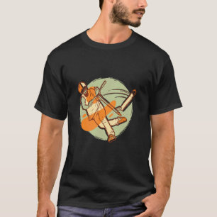 Stunt Scooter Skater Stunt Retro Kick Scooter Stun T-Shirt