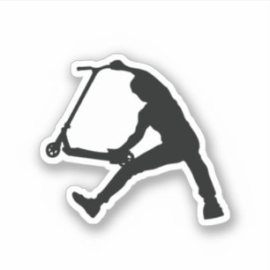 Stunt scooter trick Fingerwhip