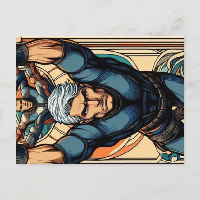 Stuntman Postcard (Front)