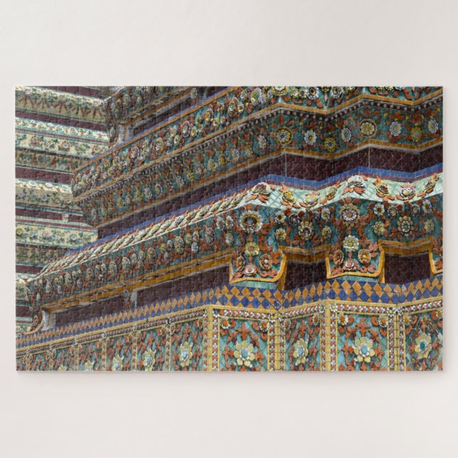 Stupa Closeup Jigsaw Puzzle (Horizontal)