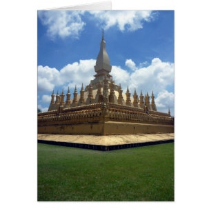 stupa doré laos