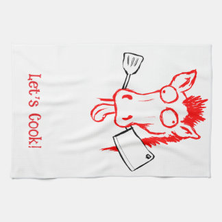 Stupid Horse Chef Kitchen Towel