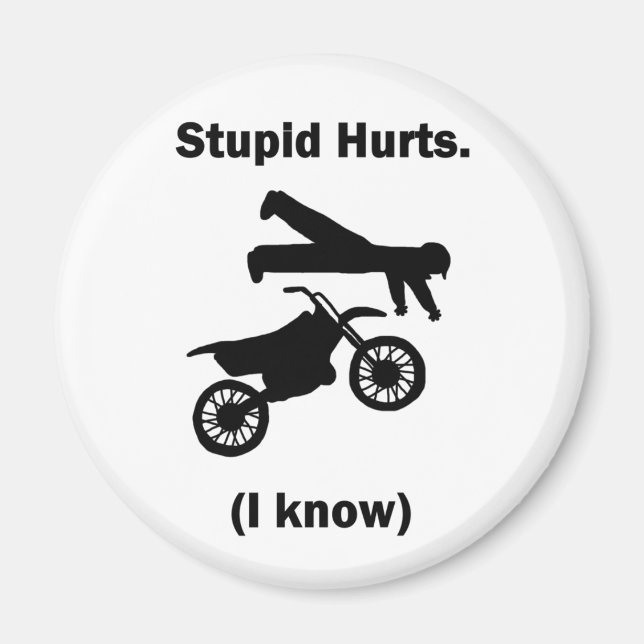 Stupid Hurts (I Know) Magnet (Front)