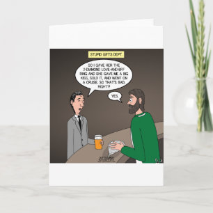 Stupid Jewellery Present Ideas Holiday Card