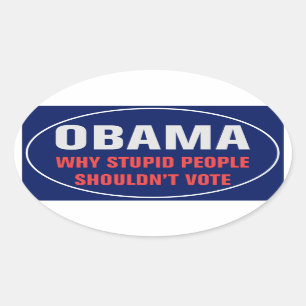 Stupid People Sticker