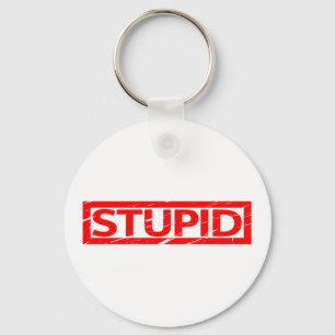 Stupid Stamp Keychain