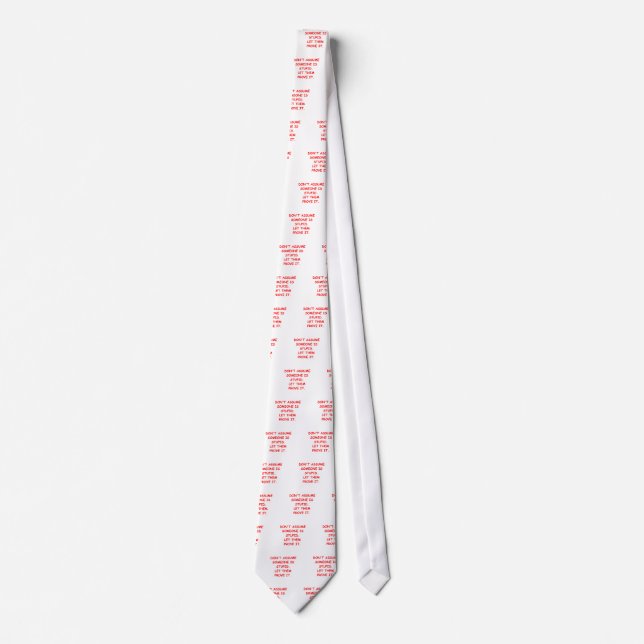 STUPID TIE (Front)
