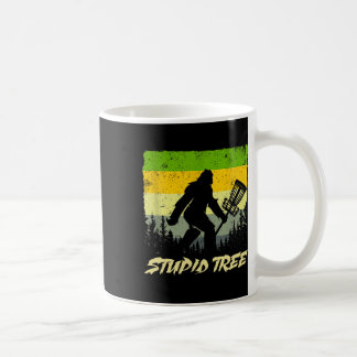 Stupid Tree Disc Golf Funny Frisbee Golf Coffee Mug