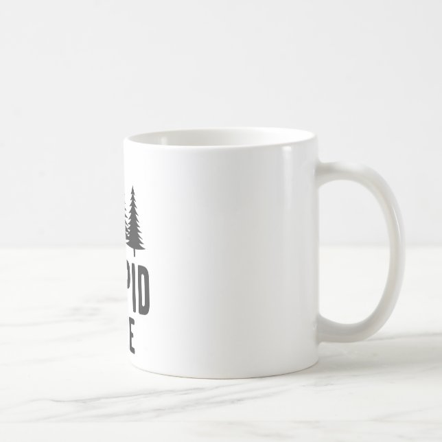 Stupid Tree Disc Golf Funny Frisbee Golf Gift  Coffee Mug (Right)