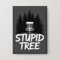 Stupid Tree Disc Golf Funny Frisbee Golf Golfer