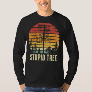 Stupid Tree Vintage Retro Funny Disc Golf  Classic T-Shirt