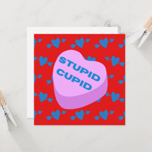 Stupide, Carte pour notes plat