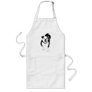 Sturdy Helper, Bulldog Kitchen Long Apron
