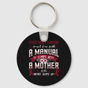 Sturge-weber Syndrome Doesn't Come With A Manual I Keychain