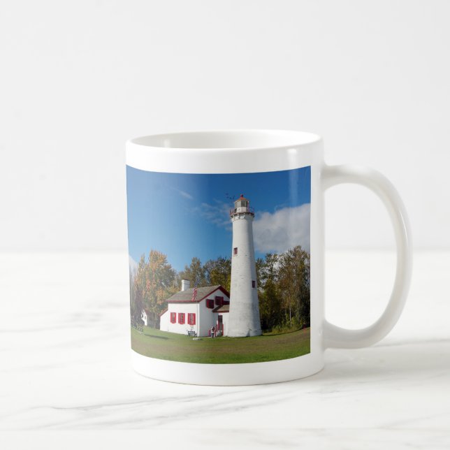 Sturgeon Point Lighthouse history mug (Right)