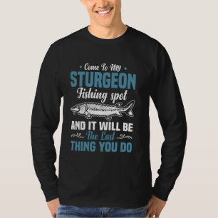 Sturgeon Spearing Fishing Lure for Sturgeon Fisher T-Shirt
