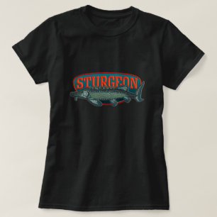 Sturgeon tractor t-shirt