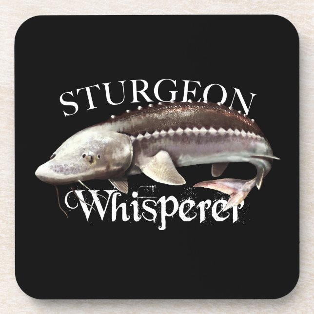 Sturgeon Whisperer Coaster (Front)