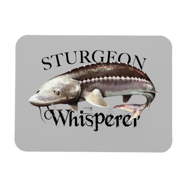 Sturgeon Whisperer Magnet (Horizontal)