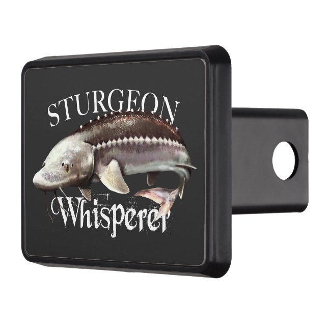 Sturgeon Whisperer Trailer Hitch Cover (Left)