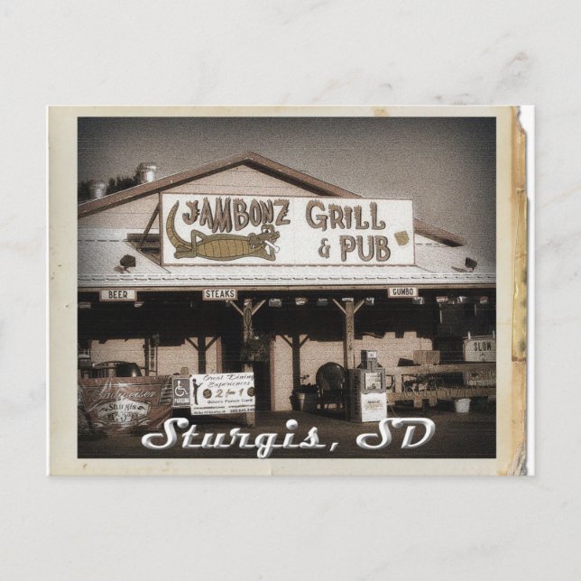 Sturgis, carte postale SD (Devant)