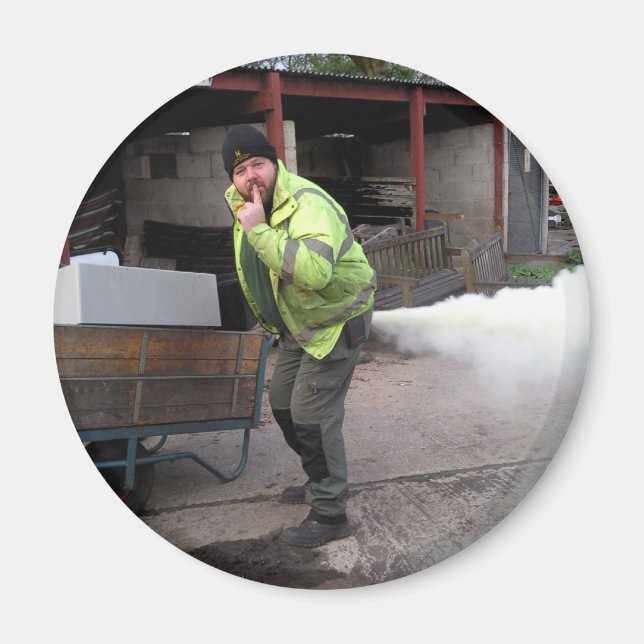 Stu's erm FART lol Magnet (Front)