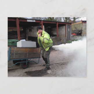 Stu's erm FART lol Postcard