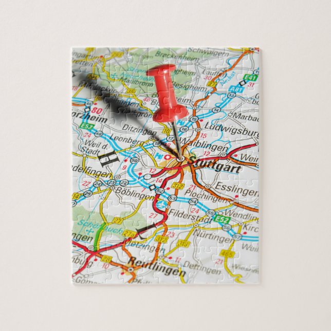 Stuttgart, Germany Jigsaw Puzzle (Vertical)
