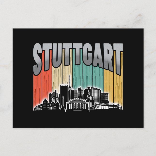 Stuttgart Germany Postcard (Front)