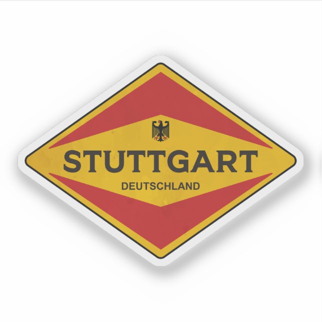 Stuttgart Germany Vintage (Front)