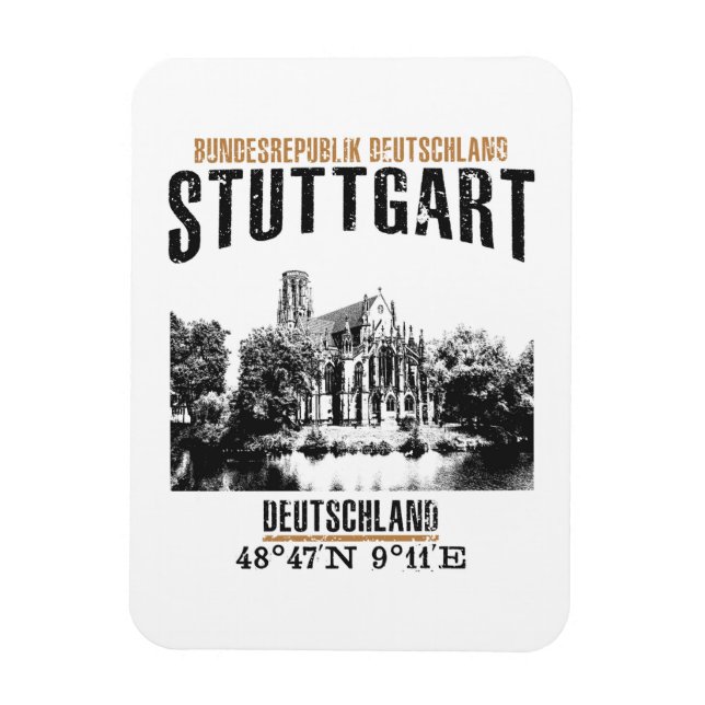 Stuttgart Magnet (Vertical)