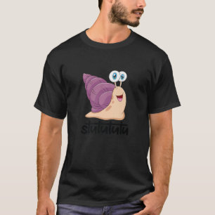 Stututu Turbo  Snail  Idea For Men Man Boys Youth  T-Shirt