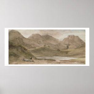 Sty Head Tarn, 12th October 1800 Poster