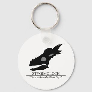 Stygimoloch Skull Keychain