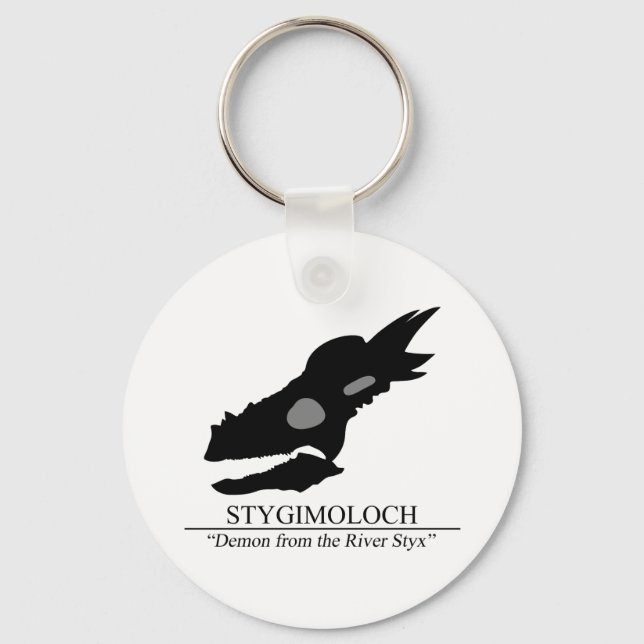 Stygimoloch Skull Keychain (Front)