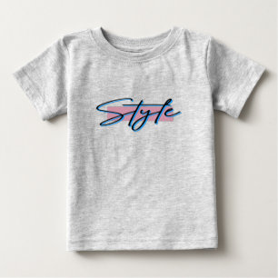 Style (80s inspired) baby T-Shirt