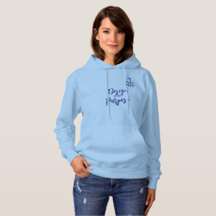 Style: Adult Pullover Hoodie( Light Blue)