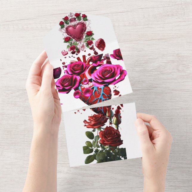 Style: All in One Wedding Invite Personalized All- (Tearaway)