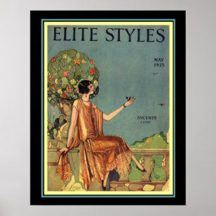 Style Art Déco Elite Couverture 16 x 20