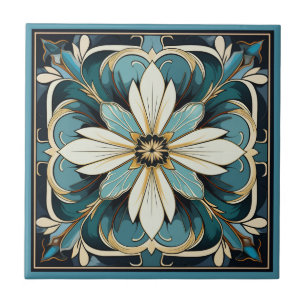 Style Art déco motif céramique carreaux