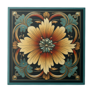 Style Art déco motif céramique carreaux