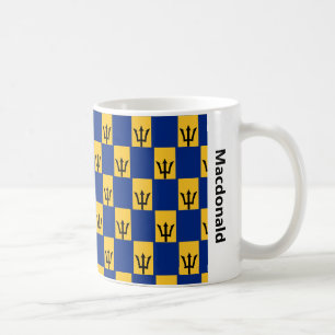 Style Barbados Drapeau café Mug