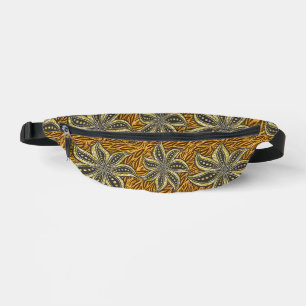 Style Batik Floral Abstrait africain