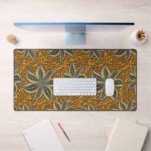 Style Batik Floral Abstrait africain